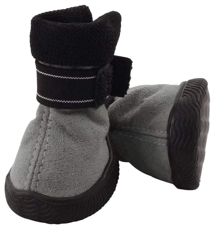 Обувь для собак Triol размер 4, 4 шт серый - отзывы покупателей намаркетплейсе Мегамаркет