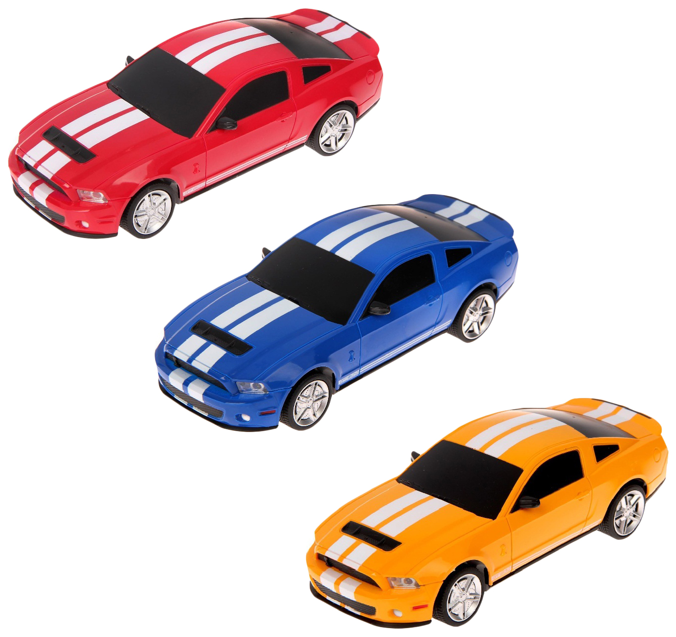 Купить машина р/у Ford Mustang Shelby GT500 (на бат., свет), 1:24 MZ, цены  на Мегамаркет