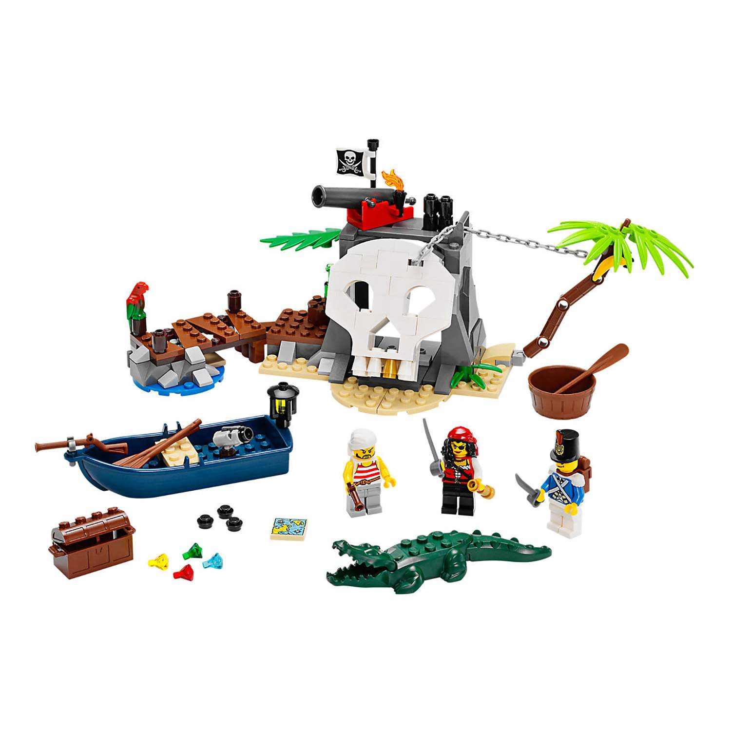 Конструктор LEGO Pirates Остров сокровищ (70411) – купить в Москве, цены в  интернет-магазинах на Мегамаркет