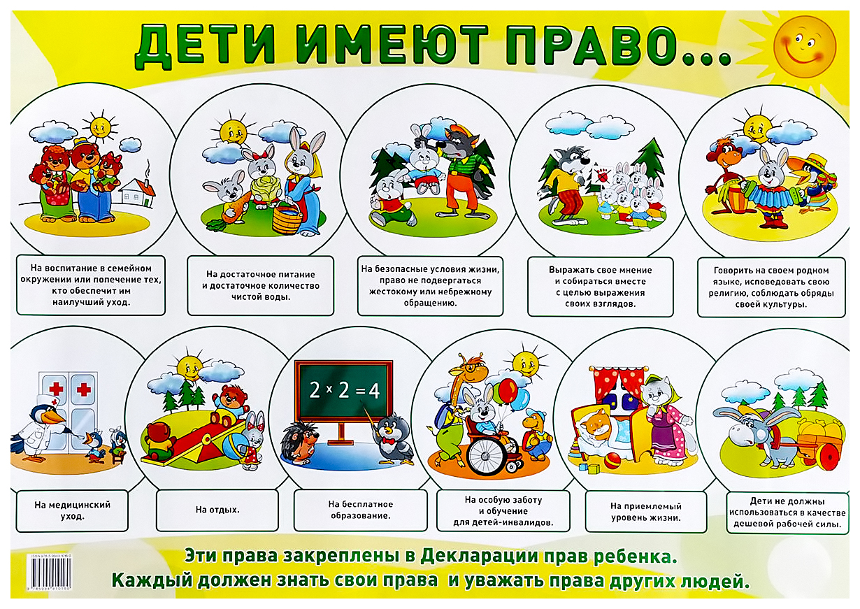 Проект о правах детей