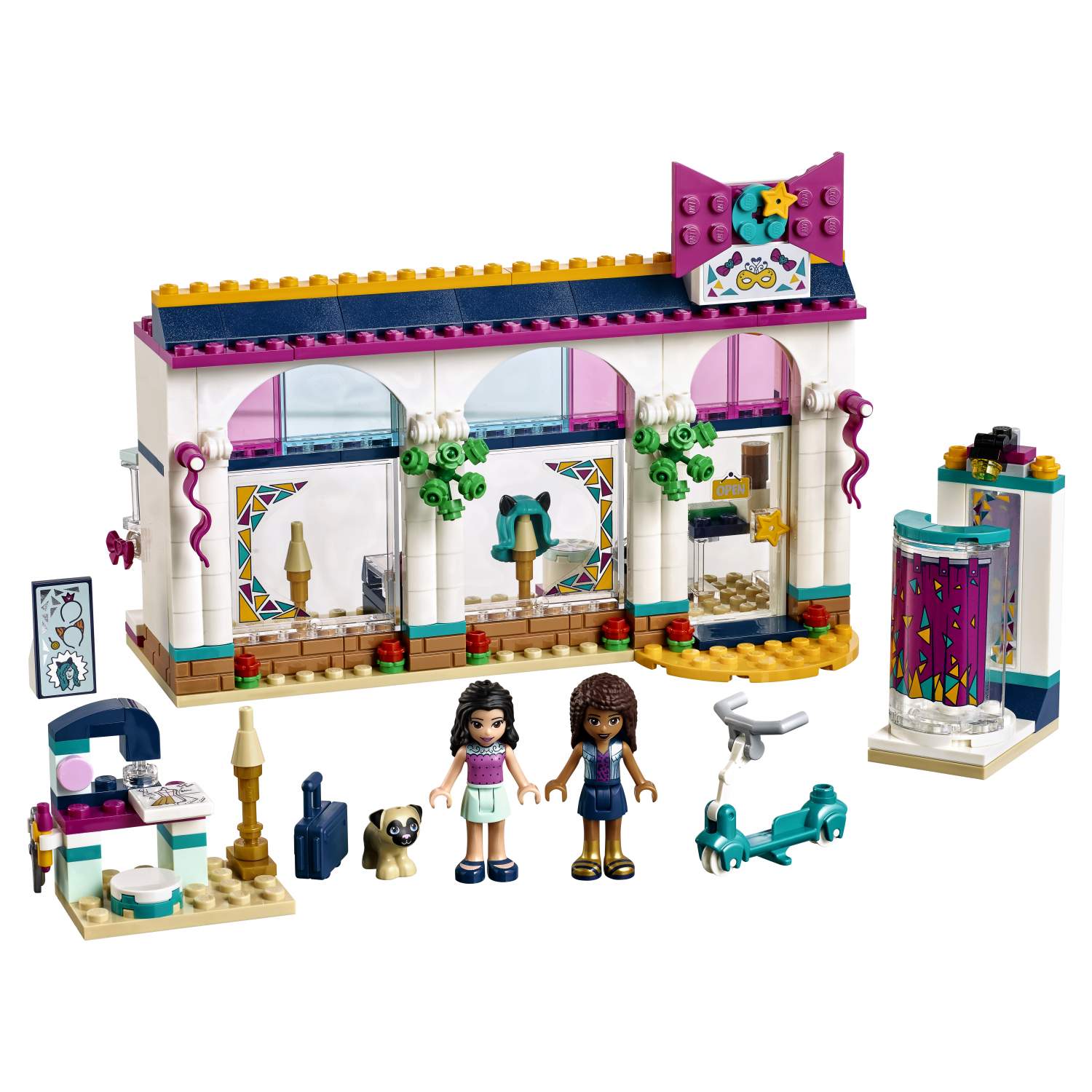 Отзывы о конструктор LEGO Friends Магазин аксессуаров Андреа 41344 LEGO -  отзывы покупателей на Мегамаркет | конструкторы LEGO 41344 - 100023550996