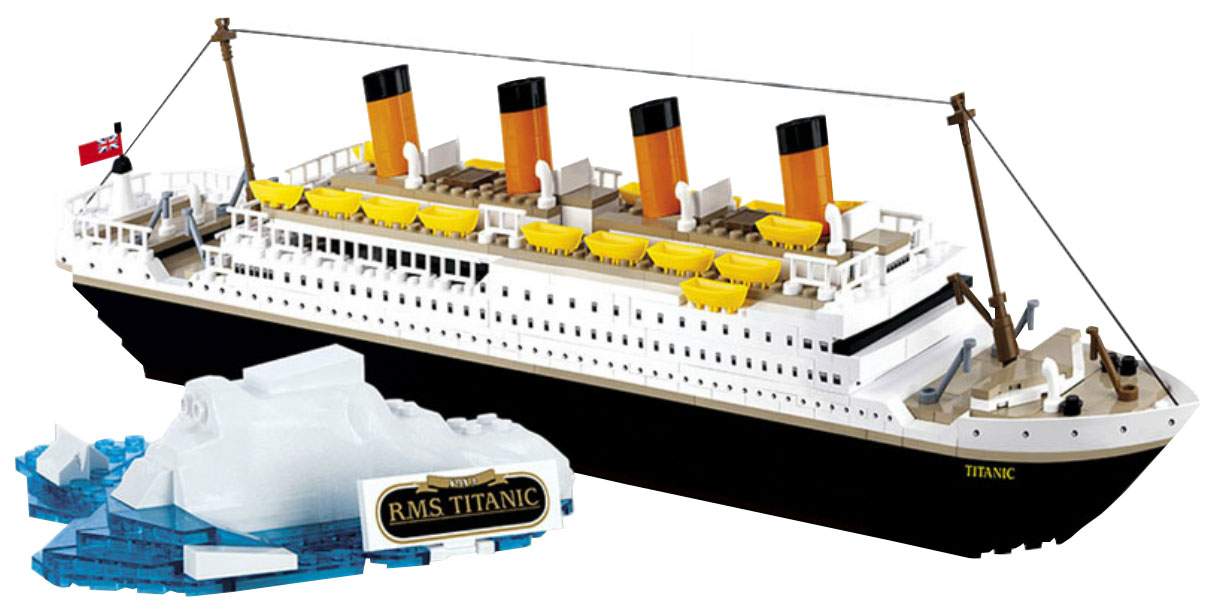 Купить конструктор пластиковый COBI Корабль Титаник (R,M,S, Titanic), цены  на конструкторы в интернет-магазинах на Мегамаркет