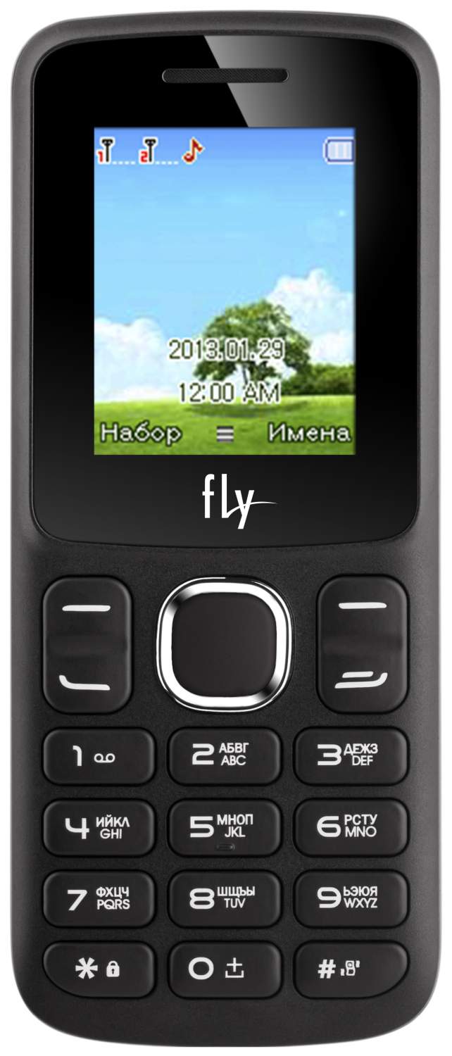 Мобильный телефон Fly FF179 Dual Sim Black – купить в Москве, цены в  интернет-магазинах на Мегамаркет