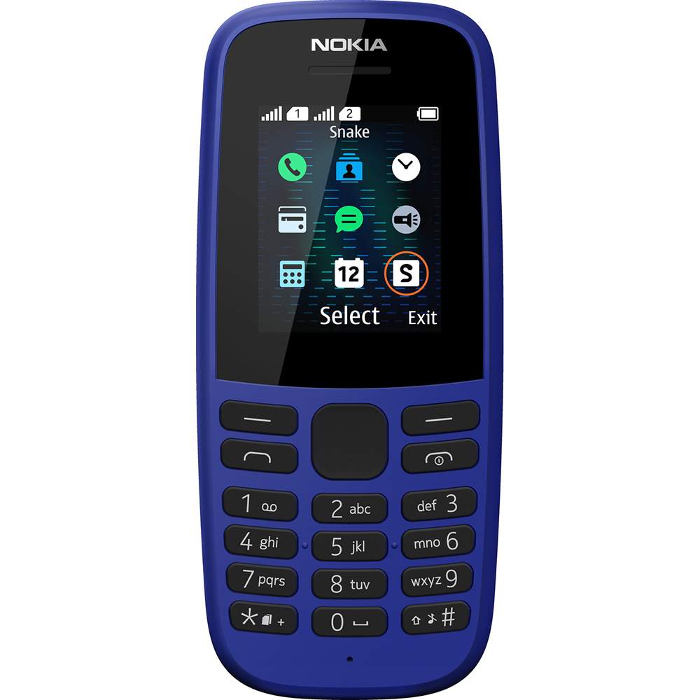 Мобильный телефон Nokia 105 (TA-1174) Blue - отзывы покупателей на  маркетплейсе Мегамаркет | Артикул: 100025537297