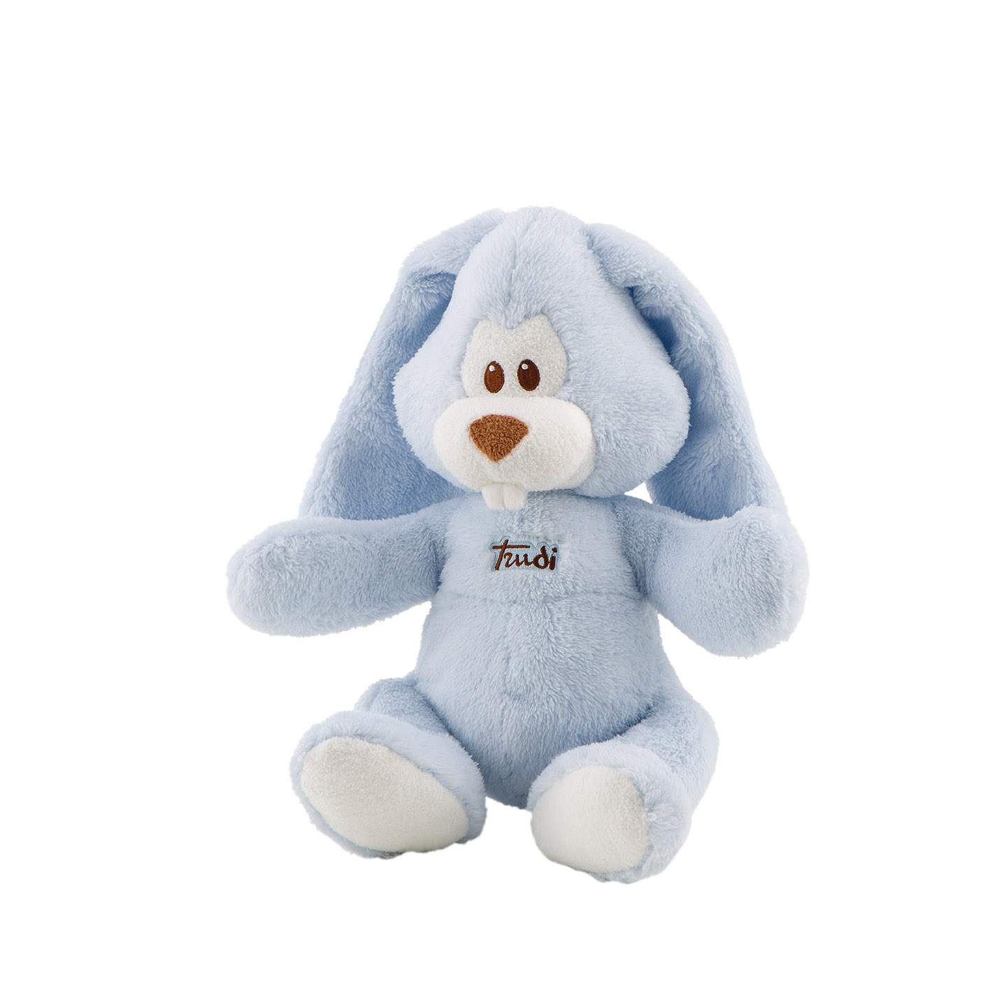 Купить мягкая игрушка Trudi Заяц Вирджилио (голубой), 36 см, цены на  Мегамаркет