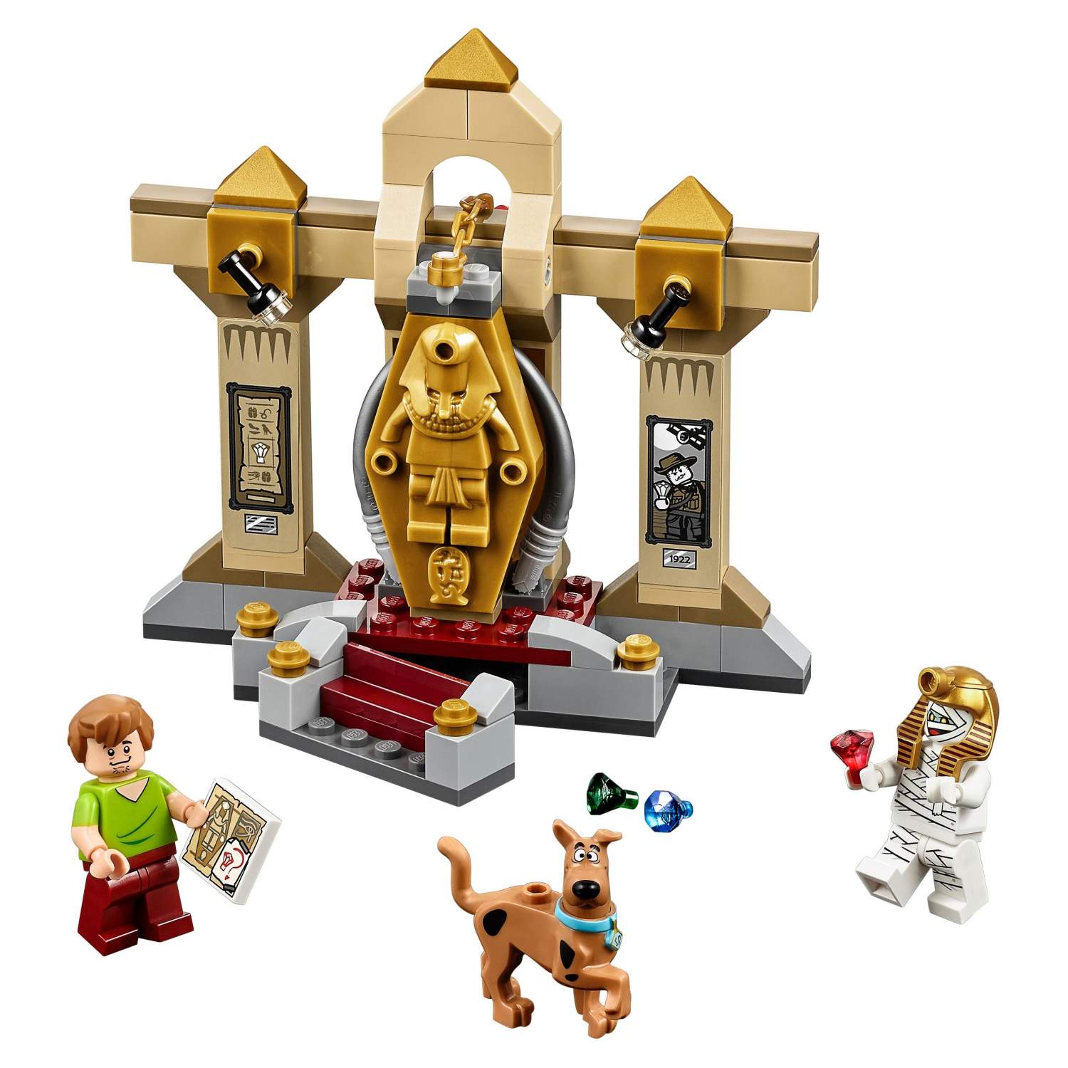 Конструктор LEGO Scooby-Doo Тайна музея мумий (75900) – купить в Москве,  цены в интернет-магазинах на Мегамаркет