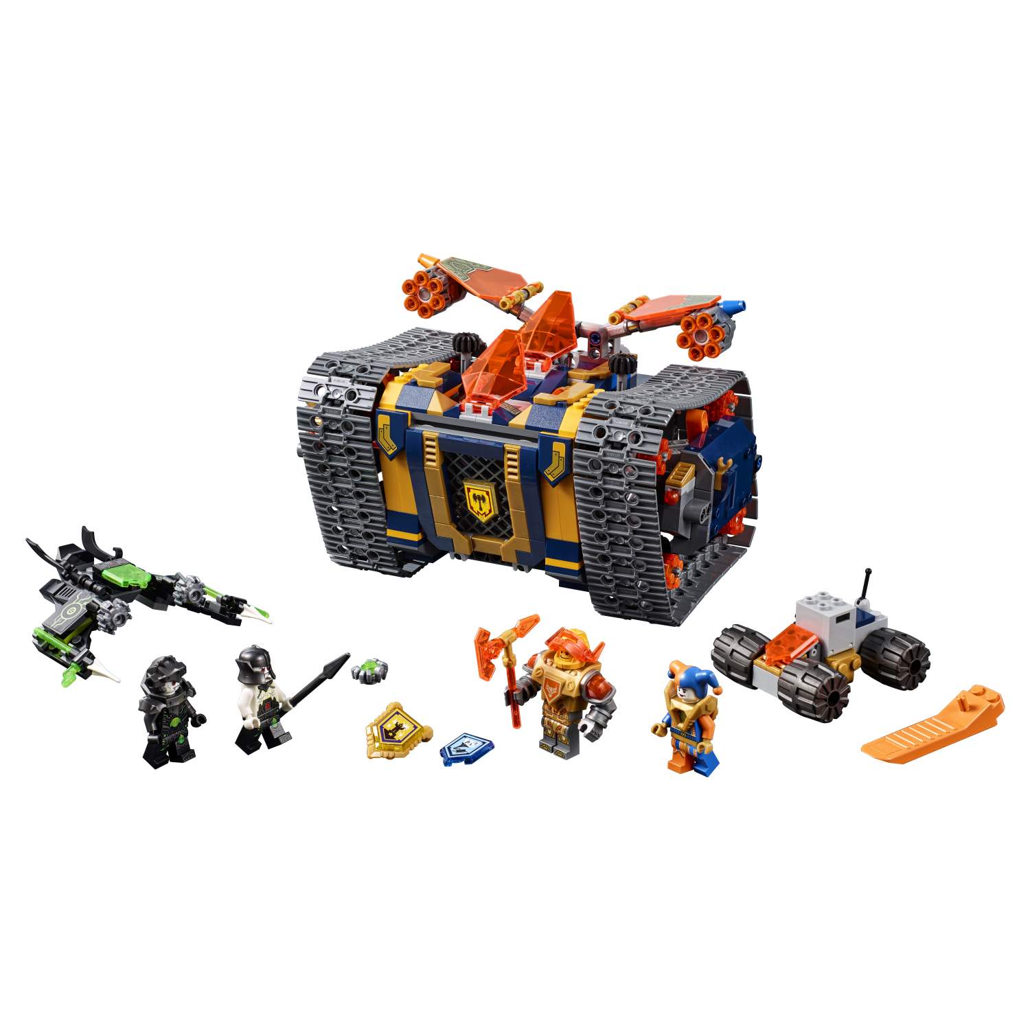 Отзывы о конструктор LEGO Nexo Knights Мобильный арсенал Акселя (72006) -  отзывы покупателей на Мегамаркет | конструкторы LEGO 72006 - 100023250898