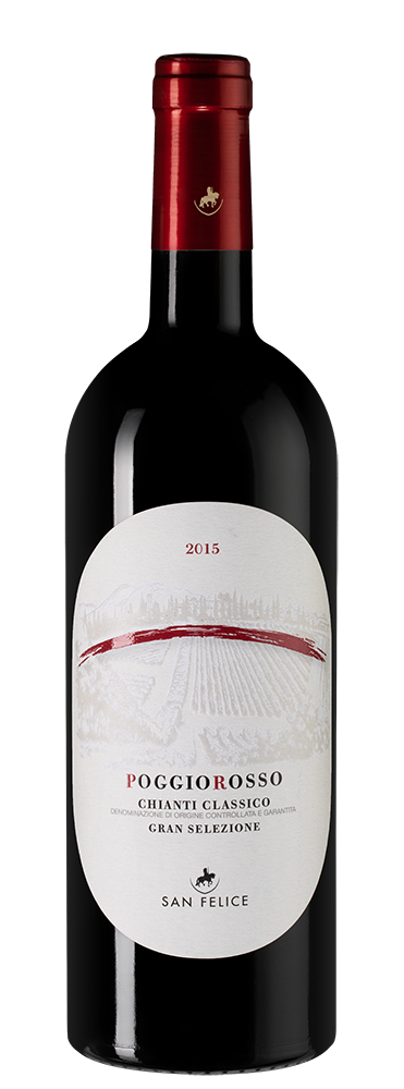 Poggio rosso. Вино San Felice. Кьянти Классико Сан Феличе. Винодельня Сан-Феличе. Chianti Classico 2018 года от Agricola San Felice