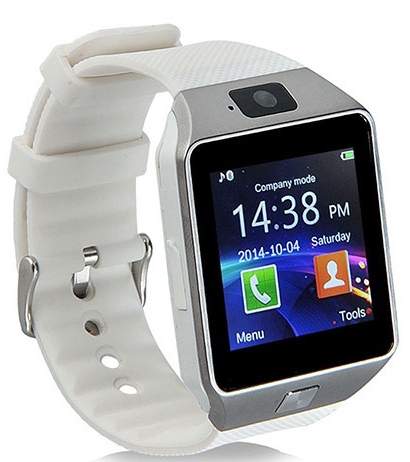 CARCAM Smart Watch DZ09 White White