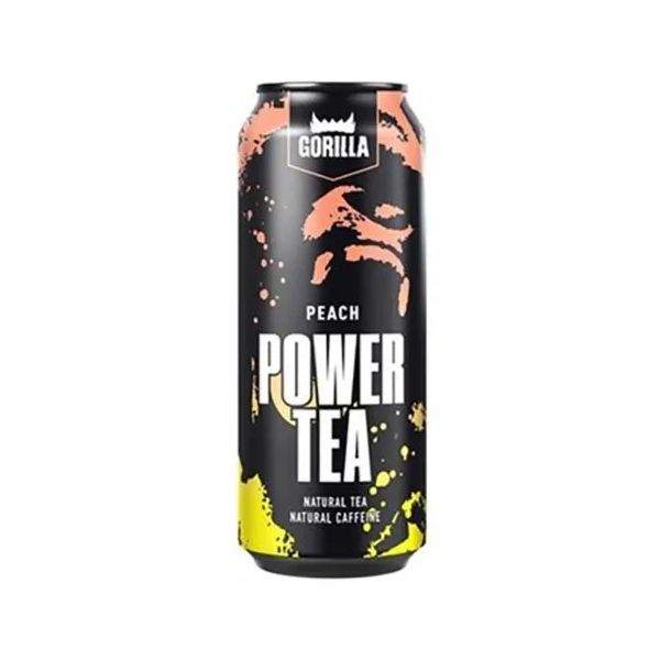 Энергетический напиток Gorilla Power tea персик 0,45 л – характеристики ...