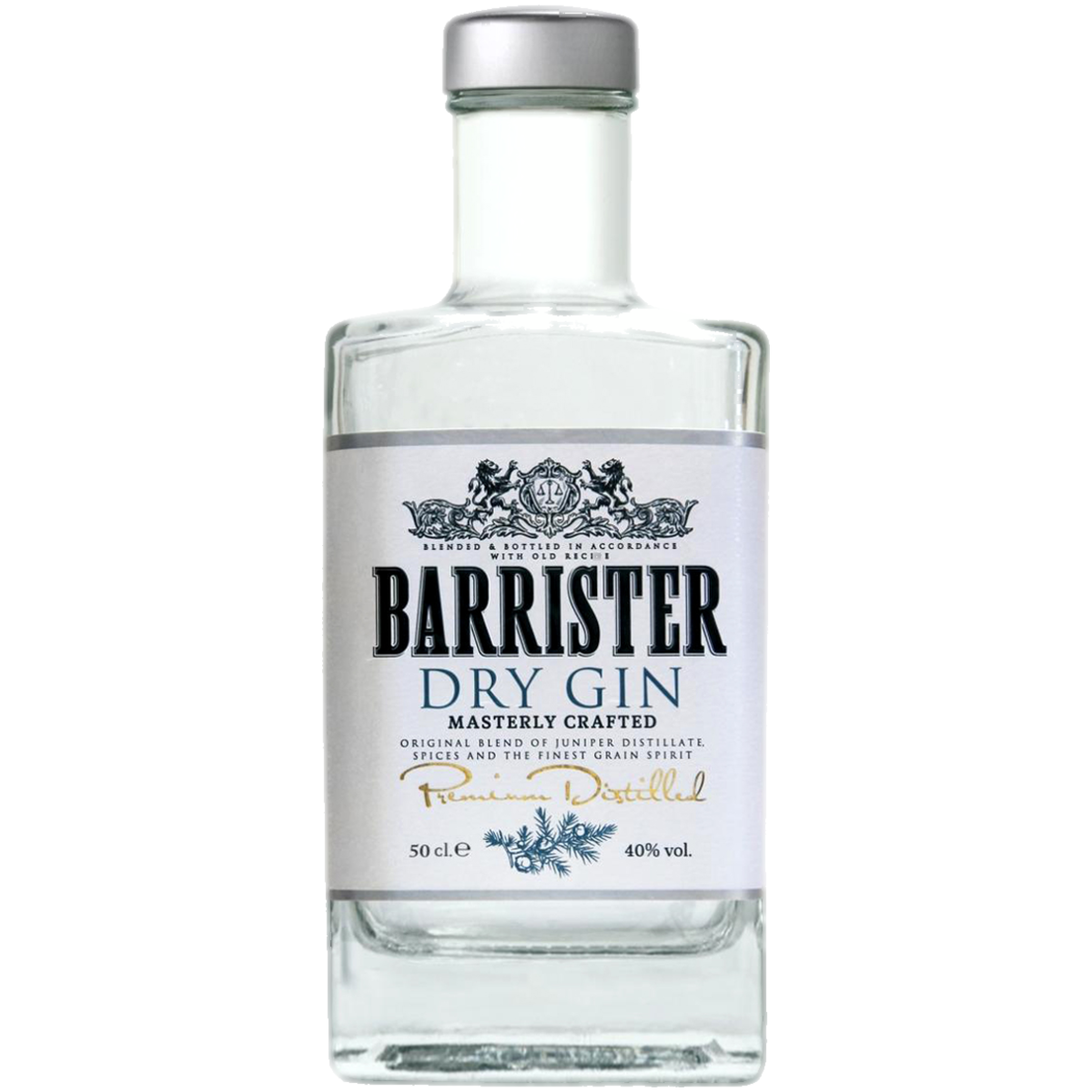 Джин Barrister Dry Gin 40% 0,5 л - отзывы покупателей на маркетплейсе  Мегамаркет | Артикул: 100028140227