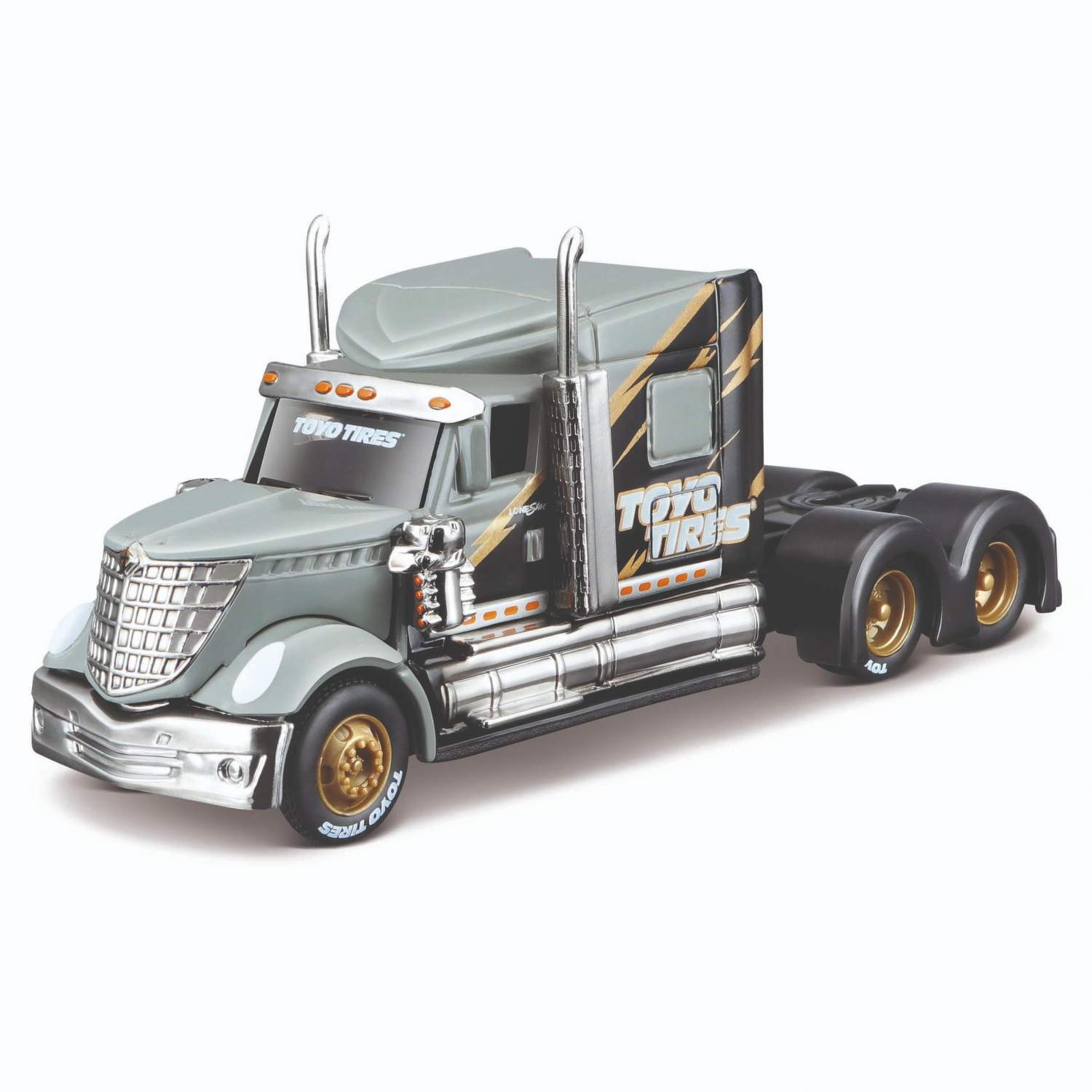 Купить игрушечная машинка Maisto International LoneStar Design Custom Rigs,  1:64, серая 12389/1, цены на Мегамаркет