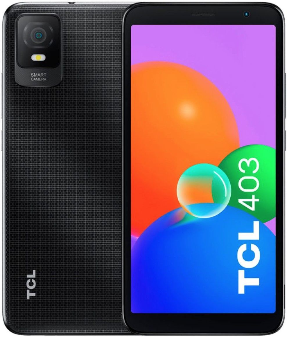 Смартфон TCL 403 2/32Gb Prime Black - отзывы покупателей на Мегамаркет