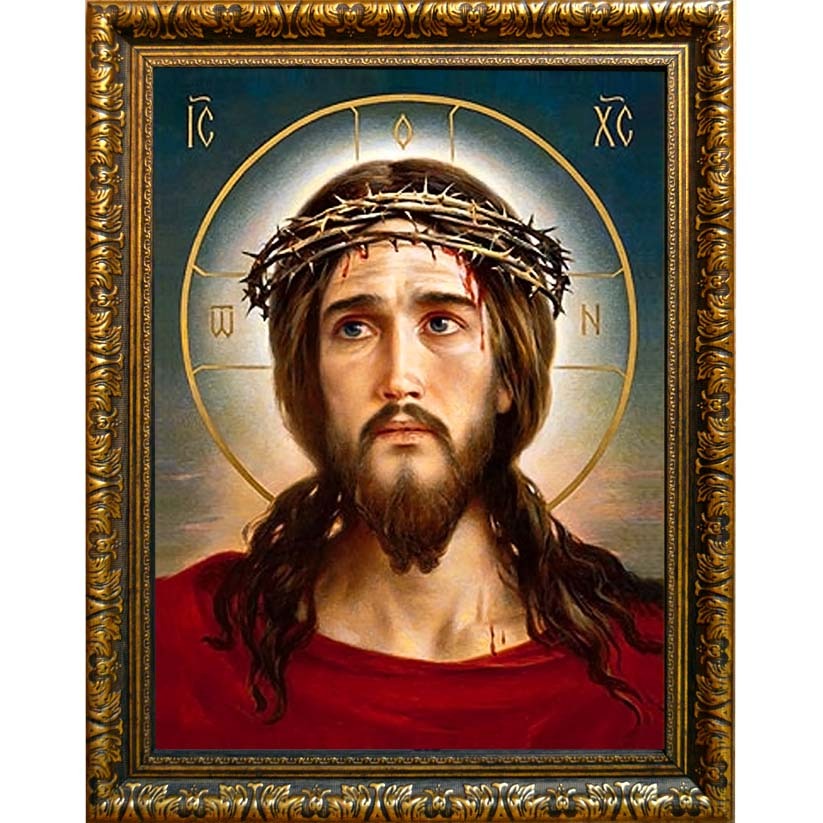 Иисус христос в терновом венце. Икона терновый венец иисуса христа. Спаситель в терновом венце икона. Иисус христос православная икона с терновым венком. Икона терновый венец иисуса христа.