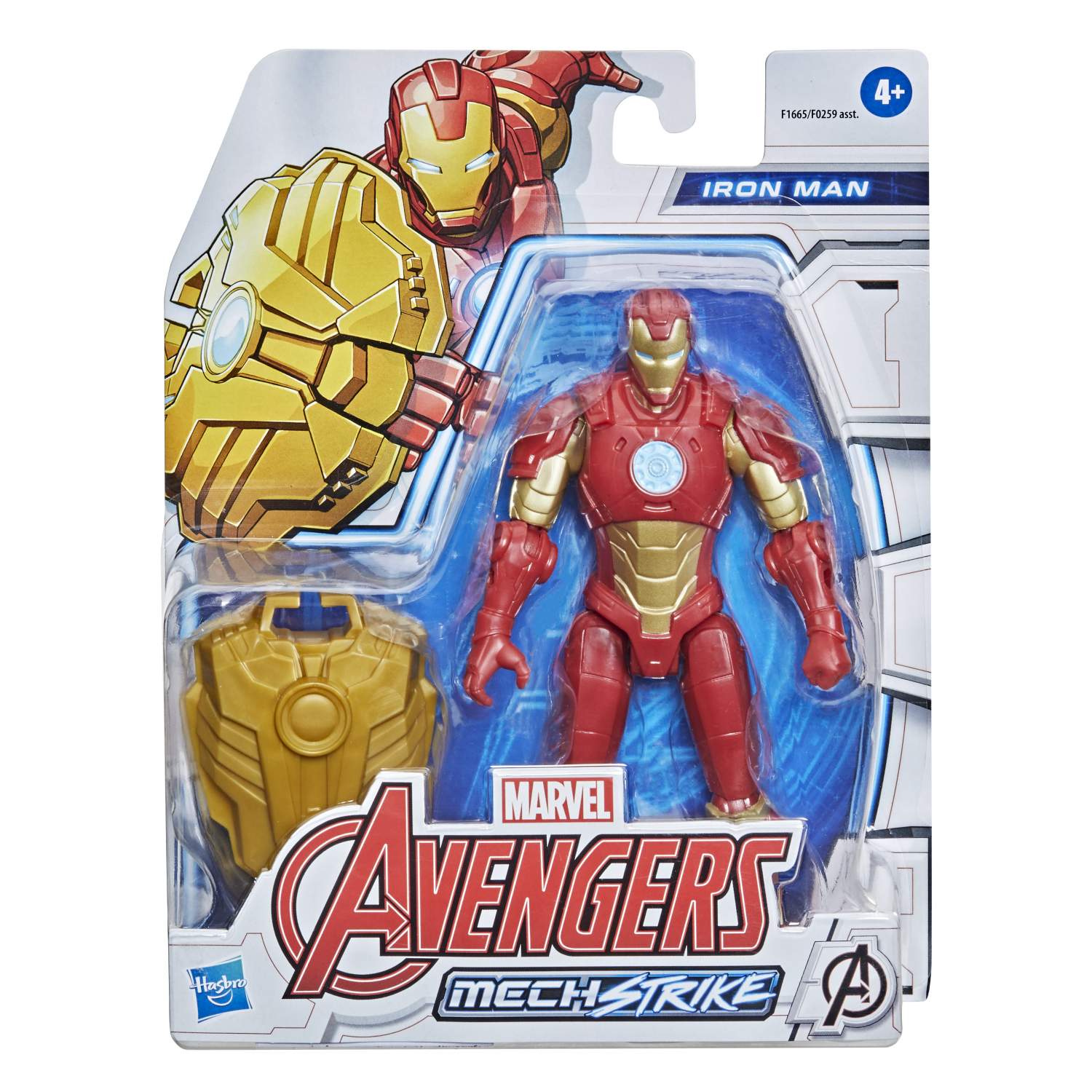 Купить фигурка Hasbro Marvel Avengers Мстители Страйк Железный Человек 15  см F1665, цены на Мегамаркет