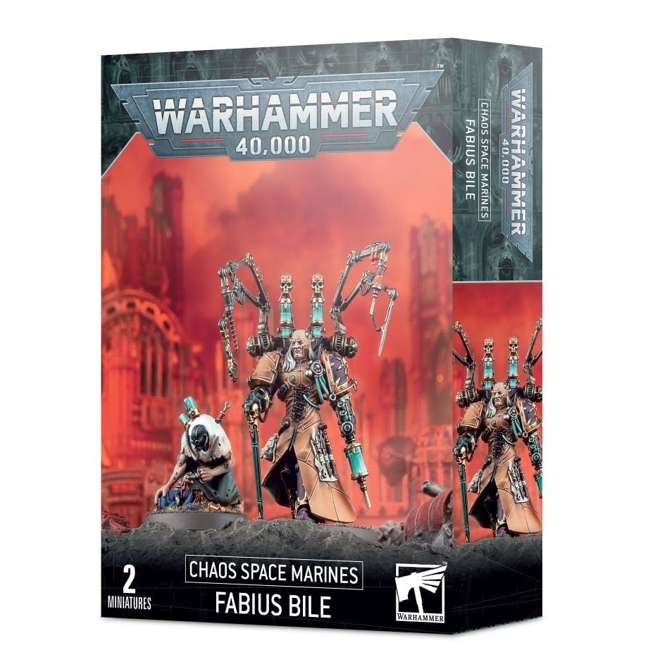 Миниатюра для игры Games Workshop Warhammer 40000 Chaos Space Marines:  Fabius Bile 43-73 – купить в Москве, цены в интернет-магазинах на Мегамаркет