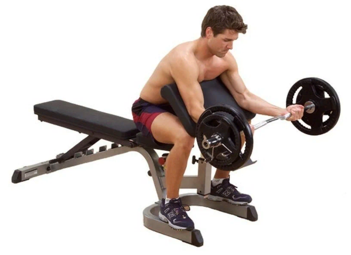 опция парта на бицепс body solid powerline ppca11