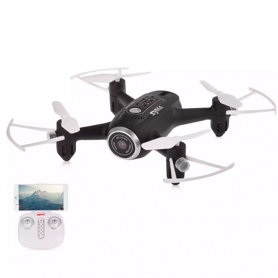 Квадрокоптер Syma X22SW Black FPV RTF 2.4G - SYMA-X22SW-BLACK - отзывы  покупателей на Мегамаркет