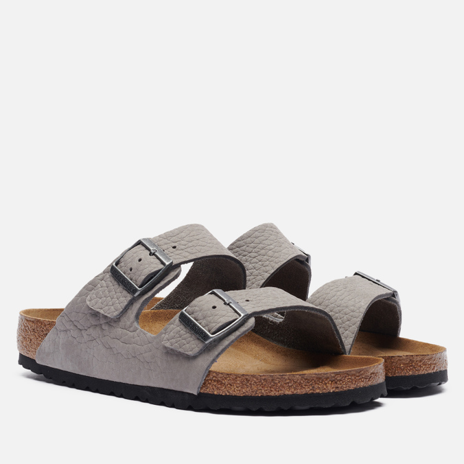 Сабо мужские Birkenstock Arizona Nubuck серые 45 EU - купить в Москве, цены  на СберМегаМаркет