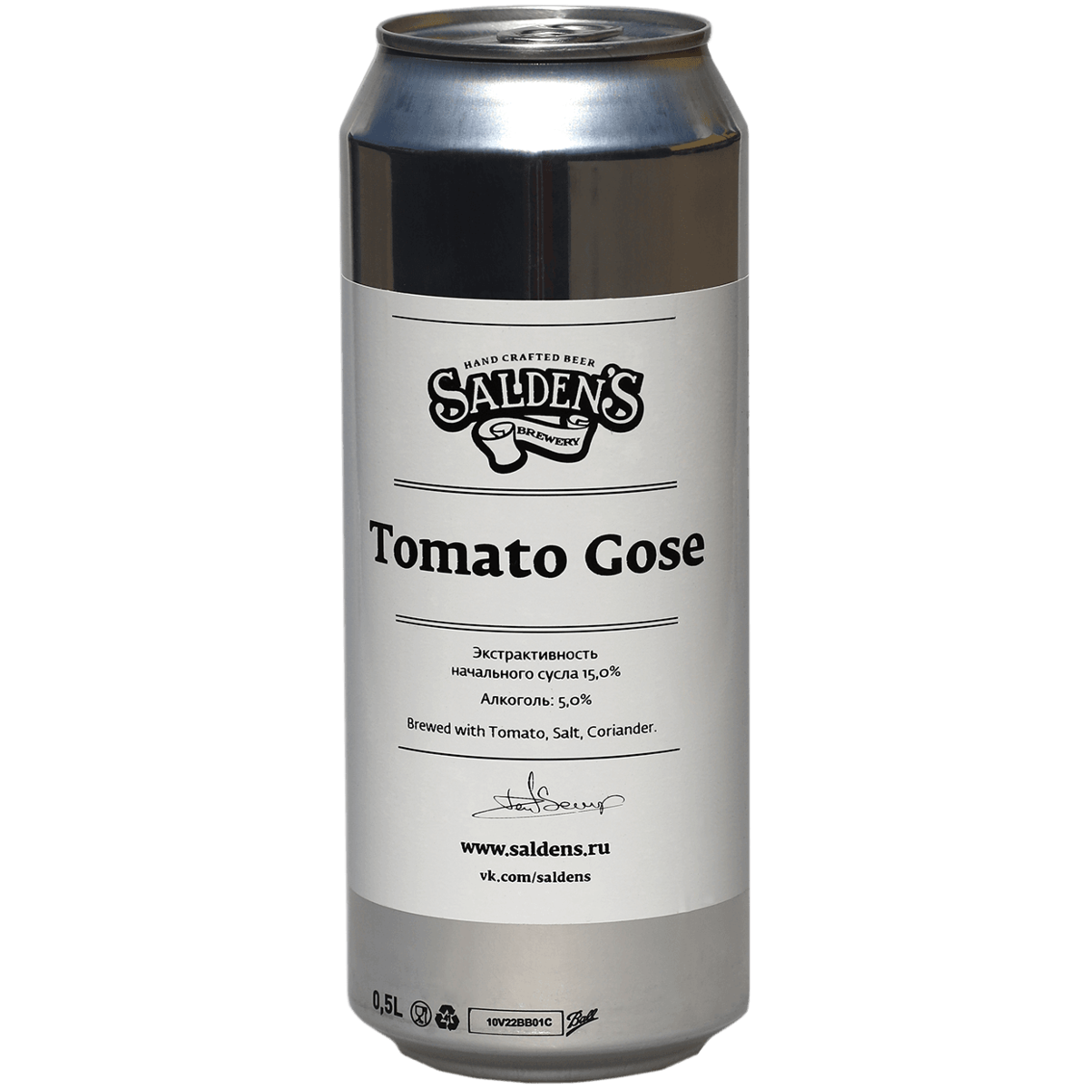 Пивной напиток Saldens Tomato Gose светлый 0,5 л ж/б - отзывы покупателей  на маркетплейсе Мегамаркет | Артикул: 100035033392