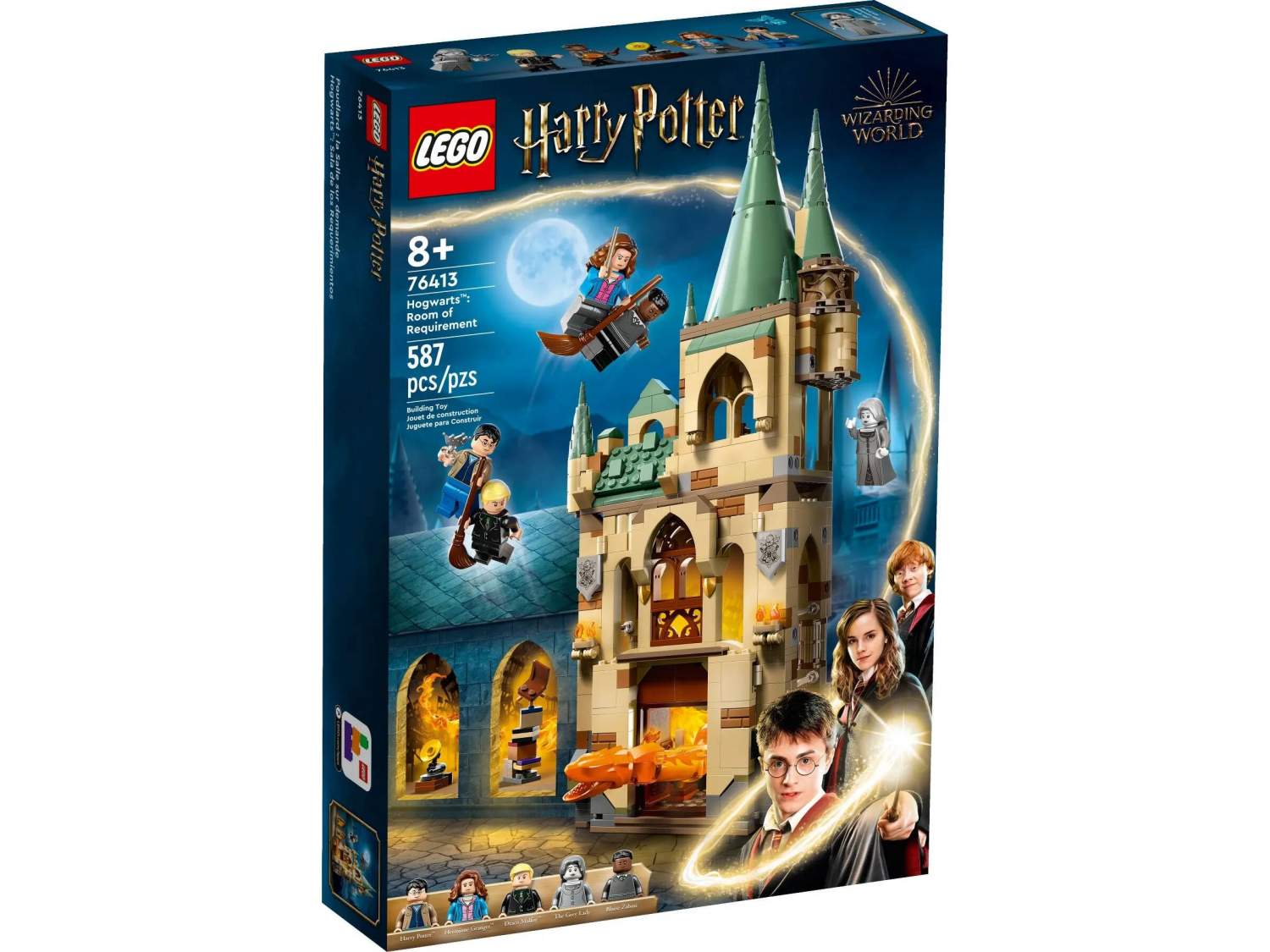 Купить конструктор LEGO Harry Potter 76413 Хогвартс Выручай-комната, цены  на Мегамаркет | Артикул: 600011412883