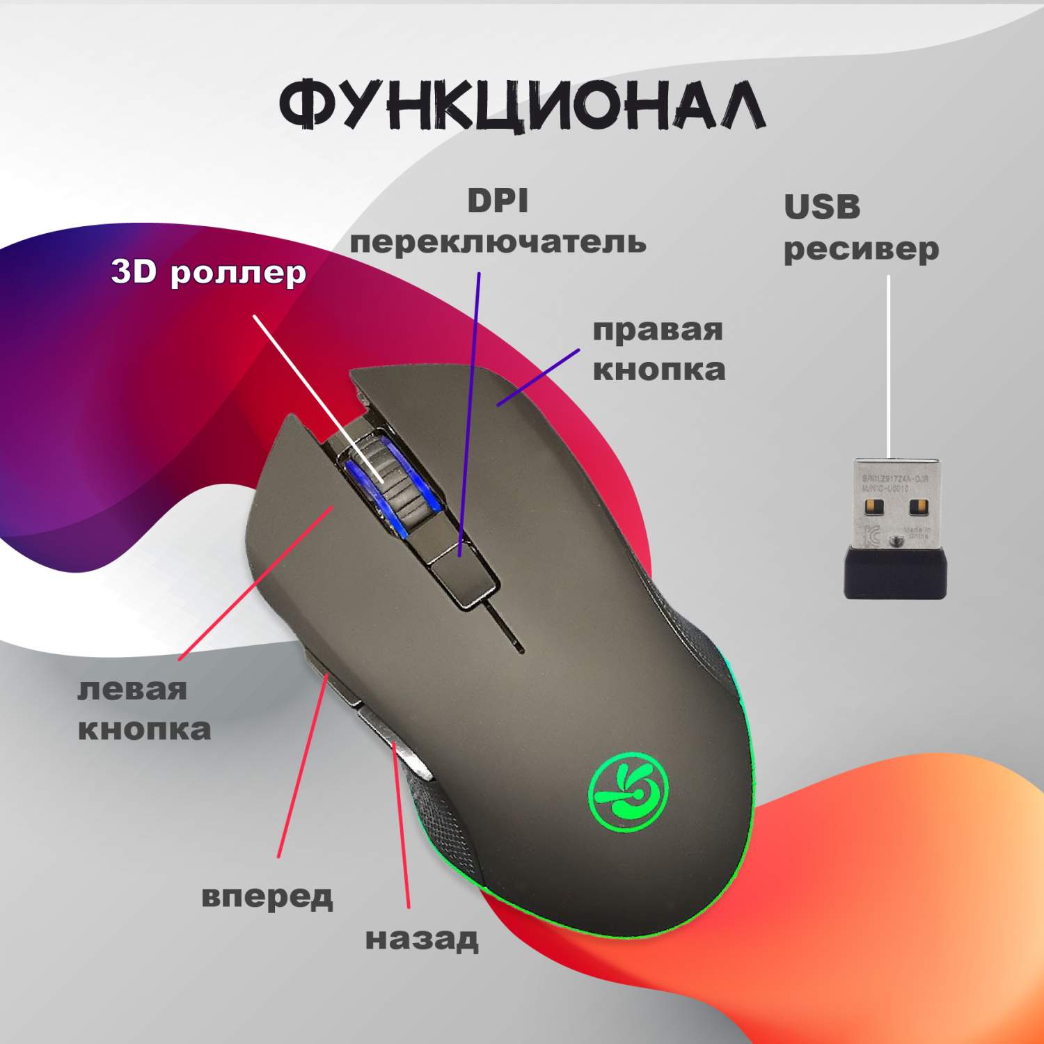 Игровые мыши NoBrand - купить игровую мышь Ноу Бренд, цены в Москве на  Мегамаркет