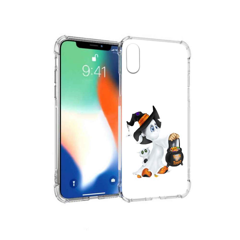 Чехол MyPads Tocco для Apple iPhone X Маленький призрак (PT94261.606.113) –  купить в Москве, цены в интернет-магазинах на Мегамаркет