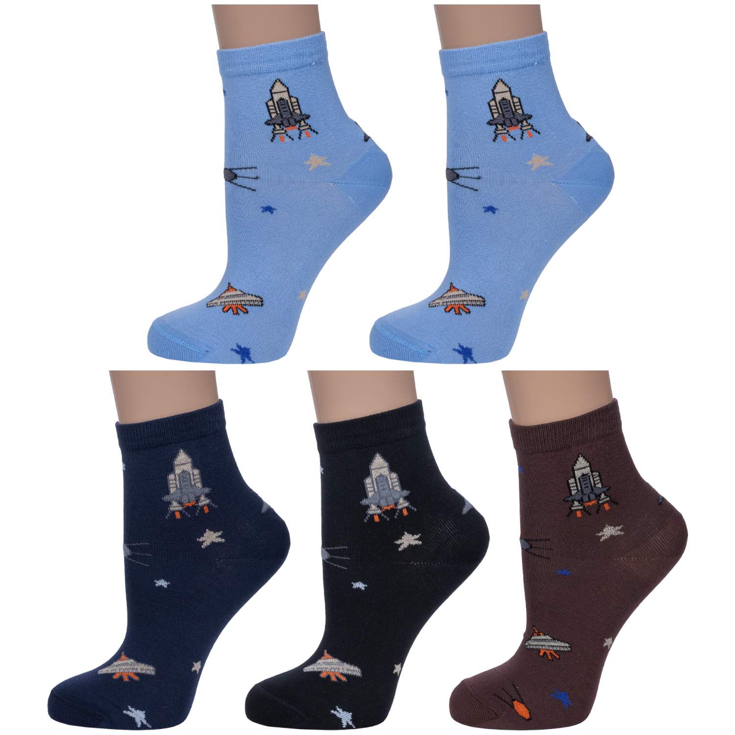 Купить носки для мальчиков LorenzLine 5-Л71 цв. коричневый; черный;  голубой; синий р. 18-20, цены на Мегамаркет | Артикул: 600004550580