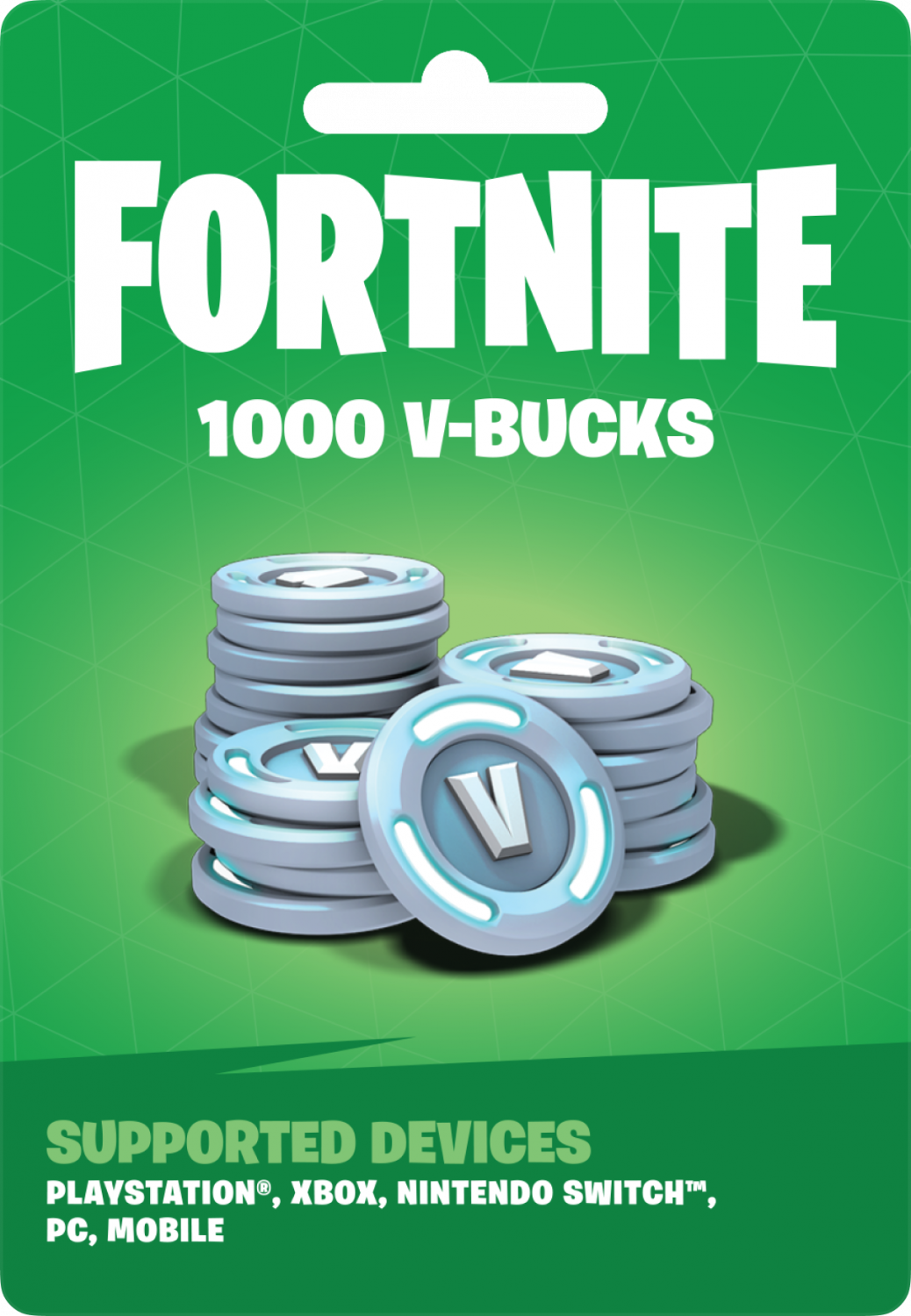 Карта для пополнения Fortnite 1000 в-баксов, V-Bucks – купить в Москве,  цены в интернет-магазинах на Мегамаркет