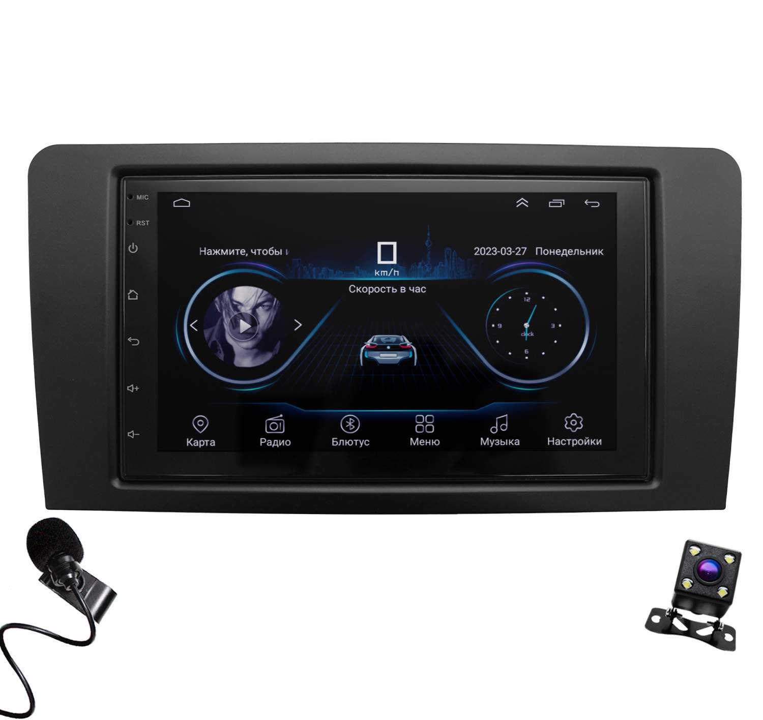 Штатная магнитола Dolmax 7A-AA3 для AUDI A3 Android (2/32 Гб, 8 ядер, Wi-F,  GPS) +камера - отзывы покупателей на Мегамаркет