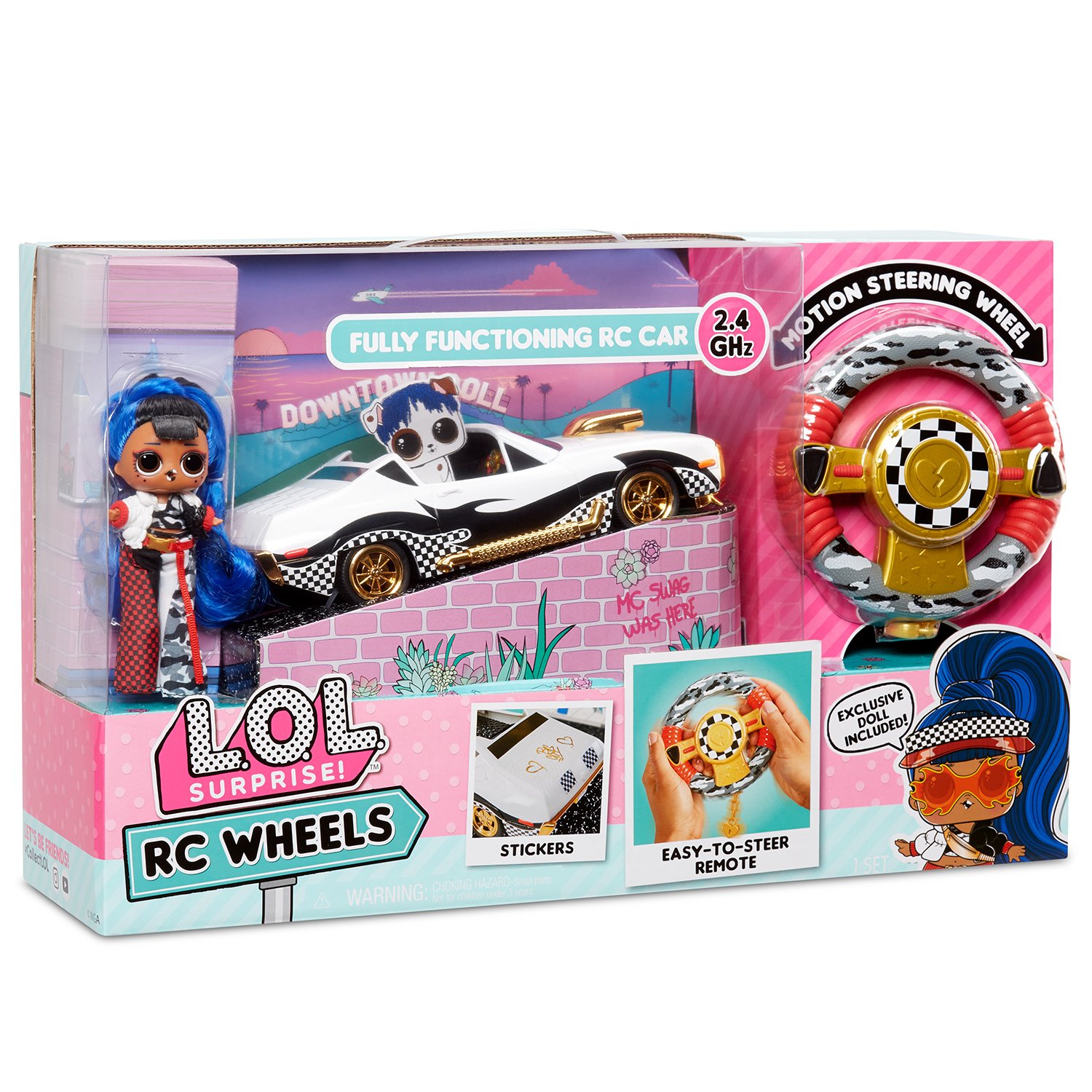 Купить l.O.L. MGA Original Машина на пульте управления J.K. R/C Wheels  569398, цены на Мегамаркет | Артикул: 100028333591