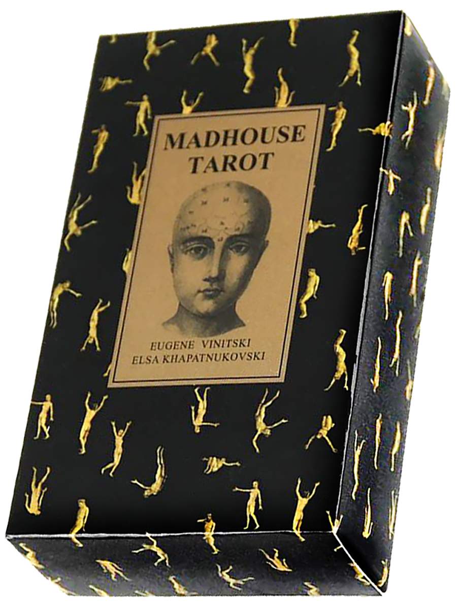 Карты Таро ARTA by Aron Tavakalov Сумасшедшего дома - Mad house Tarot, на  английском, 10х6 – купить в Москве, цены в интернет-магазинах на Мегамаркет