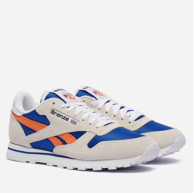 Кроссовки мужские Reebok x Bronze 56K Classic Leather бежевые 46 EU -  купить в Москве, цены на СберМегаМаркет
