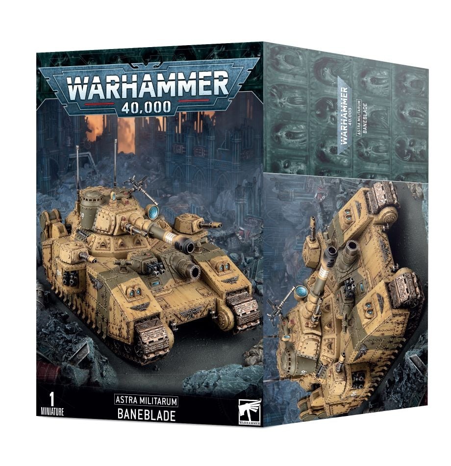 Миниатюра для игры Games Workshop Warhammer 40000: Astra Militarum -  Baneblade 47-24 – купить в Москве, цены в интернет-магазинах на Мегамаркет