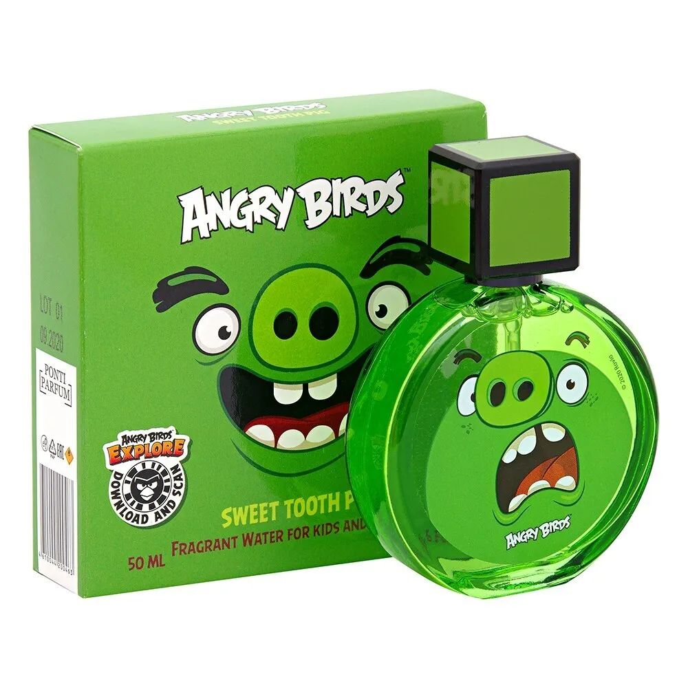 Отзывы о душистая вода Angry Birds Sweet tooth Pig/Свинтус сладкоежка 50  мл. - отзывы покупателей на Мегамаркет | детские духи 4610044200463 -  600006837241