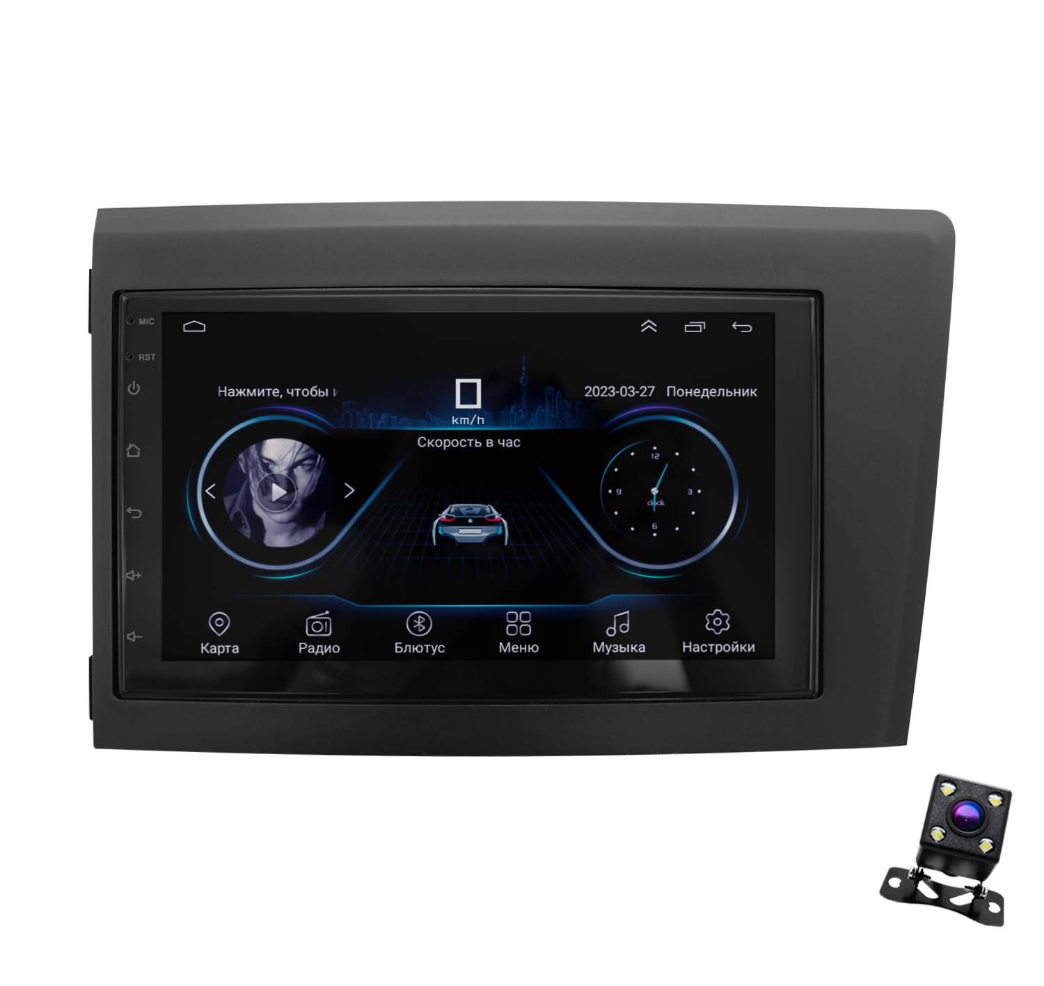 Штатная магнитола Dolmax 7A-S60 для VOLVO S60, V70, XC70 Android (Wi-Fi,  GPS, BT) +камера – характеристики на Мегамаркет