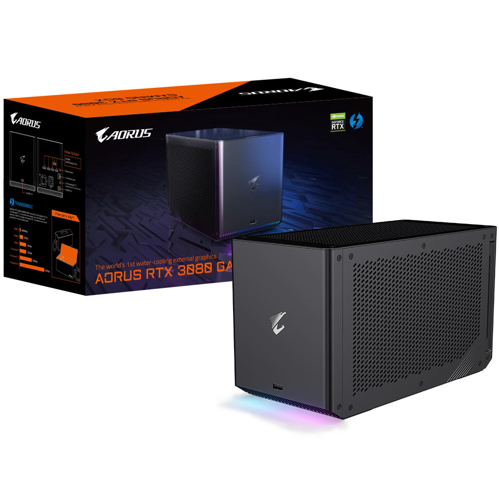 Видеокарта GIGABYTE GeForce RTX 3080 AORUS GAMING BOX 2.0 LHR  (GV-N3080IXEB-10GD 2.0) - отзывы покупателей на маркетплейсе Мегамаркет |  Артикул: 100029084419