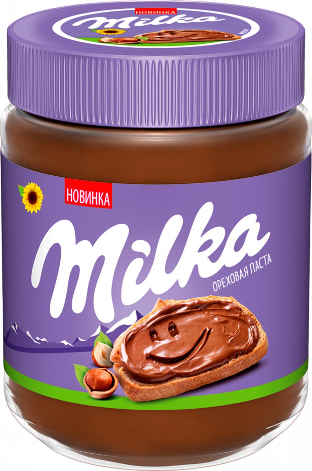 Купить паста Milka шоколадно-ореховая 350 г, цены на Мегамаркет | Артикул:  100028802717