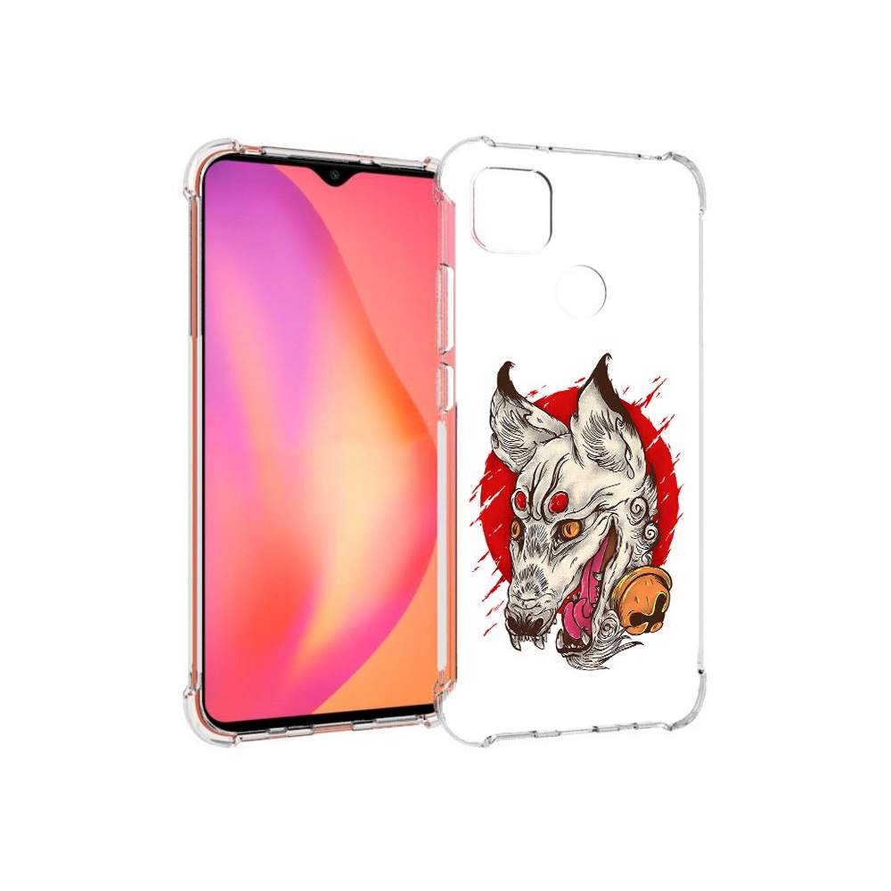 Чехол MyPads Tocco для Xiaomi Redmi 9C страшная собака (PT152115.265.627),  купить в Москве, цены в интернет-магазинах на Мегамаркет