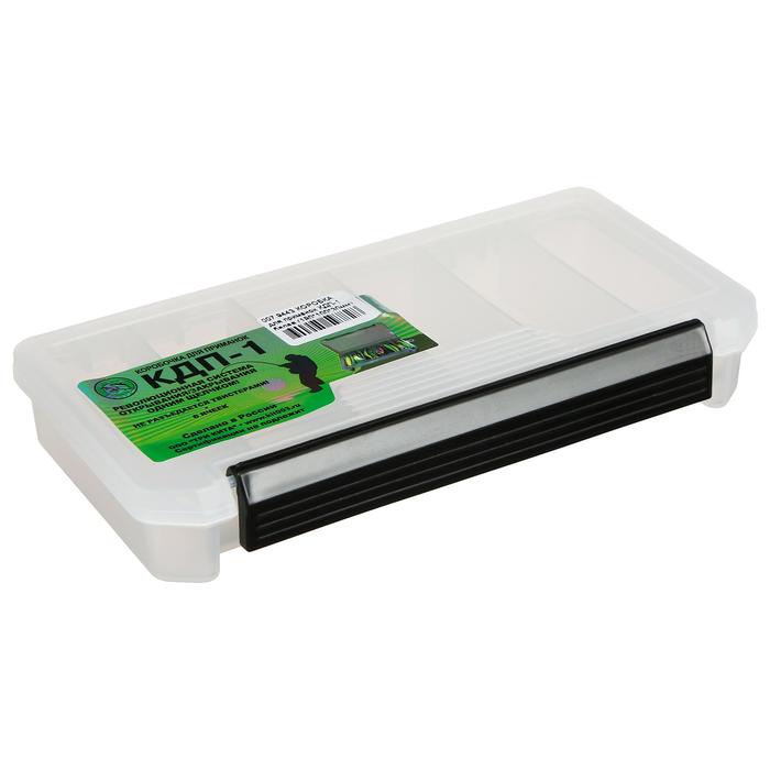 Коробка для приманок КДП-1 прозрачная, 190 x 100 x 30 мм - купить в ...