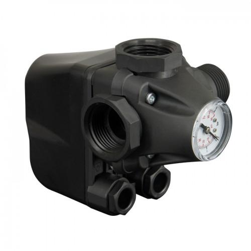 Реле давления Unipump РМ-5/3W со встроенным манометром и трёхвыходным ...