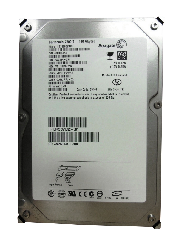 Hdd seagate 160gb. Hdd seagate 160gb