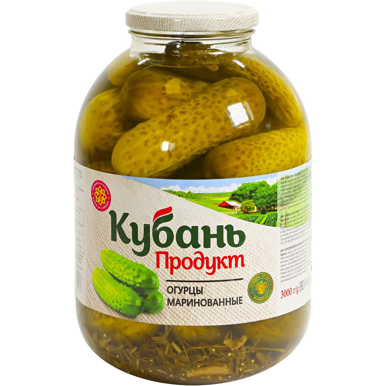 Огурцы маринованные Ozon