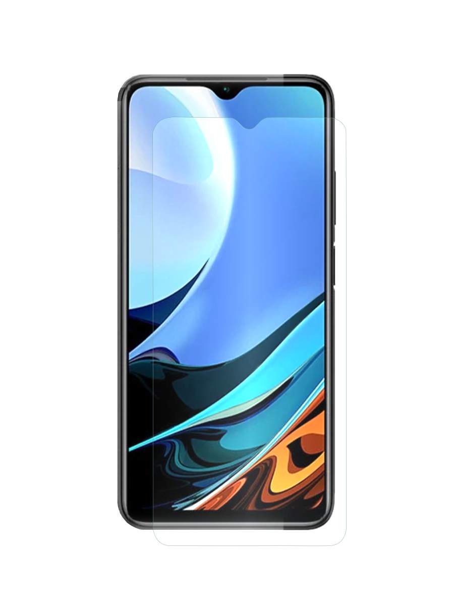 Защитное стекло Mobileocean для Xiaomi Redmi 9T прозрачное, без рамки,  купить в Москве, цены в интернет-магазинах на Мегамаркет