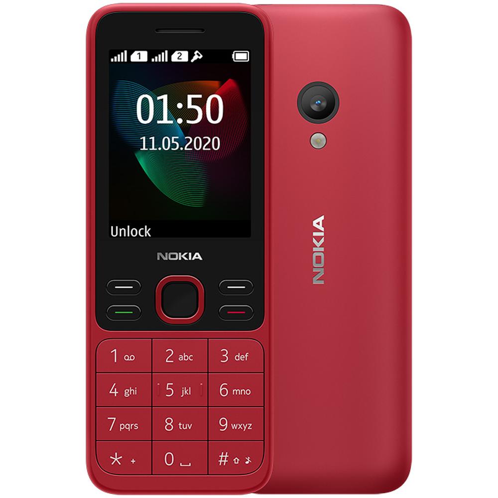 Сотовый телефон Nokia 150 Dual Sim, красный - характеристики и описание на  Мегамаркет | 600012562286