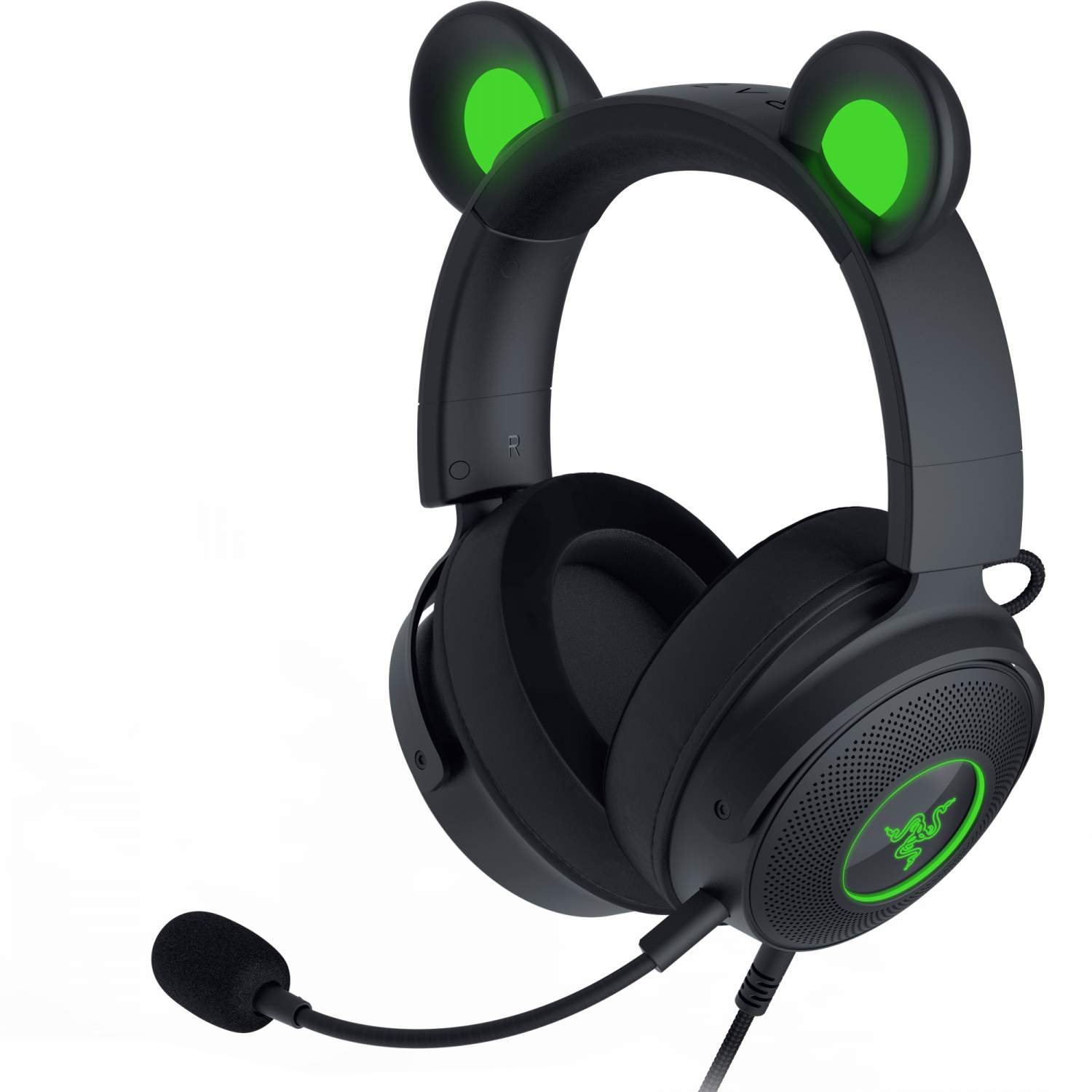 Игровые наушники Razer Razer Kraken Kitty V2 Pro, Black черный  (RZ04-04510100-R3M1), купить в Москве, цены в интернет-магазинах на  Мегамаркет