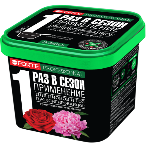 Удобрение сухое Bona Forte Для пионов и роз с биодоступным кремнием,гранулированное, 1 л - отзывы покупателей на Мегамаркет
