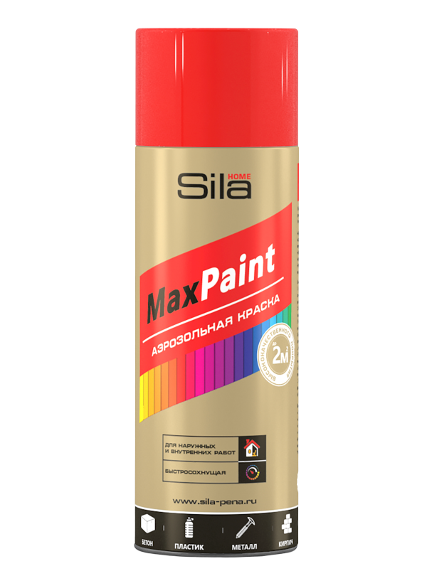 Аэрозольные краски Sila Max Paint - купить аэрозольные краски Sila Max ...