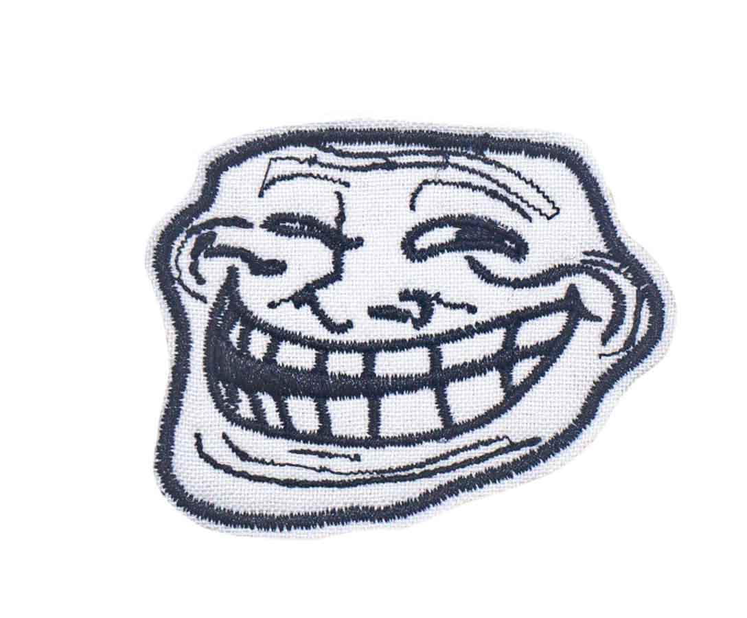 Нашивка Strike Trollface Лицо Тролля - купить в StrikePlanet , цена на  Мегамаркет