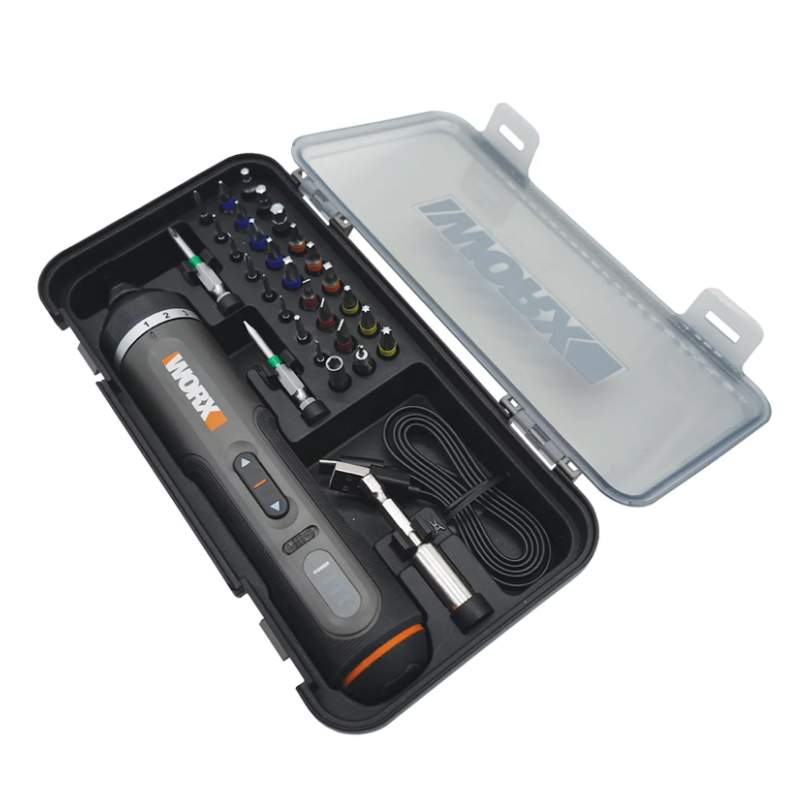 Отвертка аккумуляторная WORX WX242, 4В, 5Нм, набор оснастки купить в ...